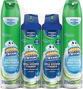 Scrubbing Bubbles Bathroom Grime Fighter / Mega Shower Foamer - 4 Pack - 90 oz