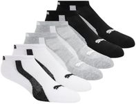 PUMA womens 6 Pack Low Cut Socks, B