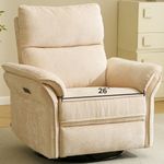 Rhevoy Oversized Power Recliner Cha