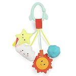 B. toys – Baby Toy – Sensory Baby Rattle – Hanging Toys for Car Seat, Stroller, Crib, Play Gym – Soft & Crinkly – Fun Activity for Infants, Babies – Dreamy Rattle – 0 Months +