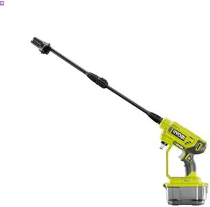 RYOBI RY18PW22A-0 18V One Cordless 22bar Power Washer (Bare Tool), 18 V, Lime