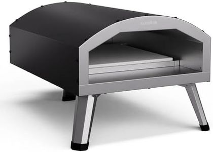 Klarstein - Forno da Pizza per Interni/Esterni - Doppio Elemento Riscaldante in Alto/in Basso, Misura 12 Pollici, Potenza 2200W, Raggiunge 500 °C - Termometro Incorporato, Controllo della Temperatura