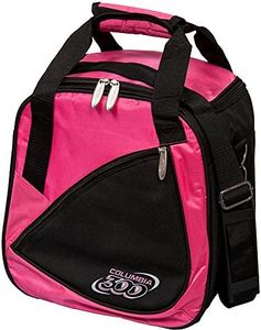 Columbia C300 Team Single Tote Bowling Bag, Pink