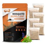 6 Sachets Mosquito Repellent Indoor, Mosquito-Repellent, Midge Repellent Outdoor, Citronella Oil Mosquito Repellent, Peppermint Oil Spider Repellent, Anti Mosquito, Natural Insect Repellent Kids