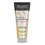 John Frieda Sheer Blonde Highlight Activating Moisturising Conditioner for Lightened and Highlighted Blonde Hair 250 ml