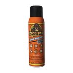 Gorilla Spray Adhesive, Heavy Duty, Multi-Purpose, Dries Permanent, Indoor & Outdoor, Wide Pad Nozzle, Controlled Spray, Clear, 14oz/396g, (Pack of 1), 106775