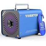 VIARRTCO 30000mg/h Ozone Machine Generator Air Ozone Odor Removal Eliminator Up to 6000+ Square Feet for Home, Car, Basement, Garage, Smoke, Pet Room - All Metallic