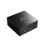 MINISFORUM Mini PC, AMD Ryzen 5 7640HS Processor Mini Computer(6C/12T, Up to 5.0GHz), 16GB DDR5 RAM & 1TB PCIe 4.0 SSD, Support 8K@60Hz HDMI 2.1/USB4 Output, WIFI6E/BT5.3/Auto Power On