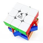 Swift Block 355S 3x3 Magnetic Speed Cube, Professional Magic Cube with 48 Magnets Fast Smooth Turning, Adjustable Elasticity Solid Durable & Stickerless for Kids and Adult