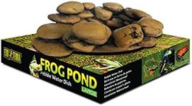 Exo Terra Natural Pebble-Rock Look Frog Water Dish, Large