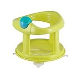 Bebeconfort Swivel Bath Seat, 6 - 12 months, Max. 10 kg, Child Bath Support Seat, Bath Seat, Non-Slip Baby Bath Chair, Ergonomical, Suction Cups, color Lime