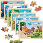 Wooden Puzzles for Kids Ages 4-6, 6