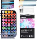 Watercolor Paint, 48 Colors Washabl