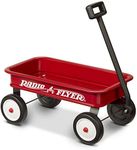 Radio Flyer 16.5 Inch Long My 1st Wagon Toy, For Ages 1.5+, Red