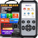 Autel MaxiLink ML629 Car OBD2 Scanner Code Reader Check Engine ABS SRS Transmission Diagnostic Scan Tool w/AutoVIN, Full OBDII, DTC Lookup, Ready Test, Data Playback/Printing, Up of ML619 AL619