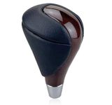 muge racing Gear Shift Knob Resin Leather for Most Lexus ES300 GS430 IS250 LX470 RX450h Toyota Crown Corolla Camry Rav4 Prado 4Runner Highlander