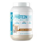 ProteinOne Whey Protein Powder by NutraOne – Non-GMO and Amino Acid Free Protein Powder (Caramel Cookie Crunch - 2 lbs.)