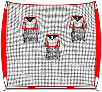Football Kicking Accuracy Throwing Catching Nets for Quarterbacks Football Practice Kick Nets for Throwing Kids Adults Portable Outdoor Football Soccer Kicking Training Quarter Target Goal Net