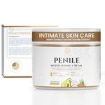 Penile Cream – Men's Intimate Moisturizer & Male Genital Skin Care – Peptide & 7-Oil Blend Foreskin Lotion for Chafing Defense, Dryness Relief & Natural Sensitivity Support – No Scent, 4oz Health Canada Registered