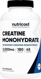 Nutricost Creatine Monohydrate 750mg, 500 Capsules