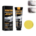 Car Scratch Remover and T-Cut Paint Repair Kit, 2026 New Auto Scratch Removers for Deep Scratches and Swirl Marks, Universal Car Wax Scratches Remover for All Vehicles with Wipe Sponge