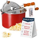 Original Whirley-Pop Popcorn Popper - Nylon Gear - Red