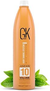 Global Keratin GK HAIR Professional Hair Creme 10 Volume Developer 33.8 Fl Oz for Hair Coloring Bleach - High-Performance Long Lasting Semi-Permanent Hair Color Toner Dye