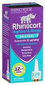 Rhinocort Hayfever and Allergy 32mcg Original Nasal Spray,