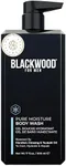 Blackwood For Men Pure Moisture Body Wash - Natural Vegan Formula for Sensitive Skin and Workout Recovery - Infused with Ginseng & Menthol - Sulfate Free, Paraben Free, & Cruelty Free (17 Oz)