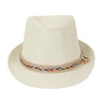 FabSeasons Tribly Fedora Hats for Men Cream