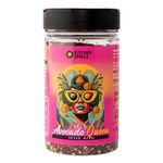 Avocado Queen Spice Mix - Avocado Topping - Unique & Crunchy Blend Of Spices For Amazing Avocado Toas & Other Brunch Dishes - Large Jar - 160 G