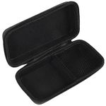 Exceart Microphone Bag Shockproof Microphone Storage Box Protective Microphone Case Small Organizer Pouch for Pnecil Cosmetic Toiletry(Black)