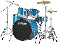 Yamaha Rydeen 5-Piece Drum Set With 22" Bass Drum, Floor Tom, 2 Toms With Ball Clamp And Wood Snare Drum, Sky Blue