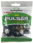 Softspikes Pulsar Golf Cleats Fast Twist 3.0-18 Count Clamshell, Black