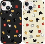 2 Pack Cute Cartoon Phone Case for 