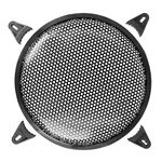 Unifizz Car Universal Audio Speaker Subwoofer Metal Waffle Grill Cover Protector with Rubber Edge and Clips 10 Inch