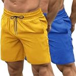 COOFANDY Men's Workout Shorts 2 Pac