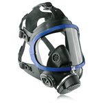 Dräger X-plore 5500 twinfilter full face mask for respiratory and eye protection with triplex (PC) lens and EPDM mask body material | Universal size