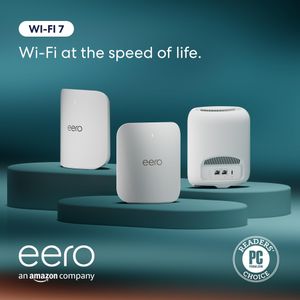 eero Pro 7 Mesh Wi-Fi 7 System, 3-Pack – High-Speed Whole Home Coverage