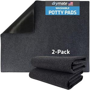 Drymate Washable Pee Pads for Dogs (2-Pack), Waterproof, Absorbent, Non-Slip, Reusable Pet Training Potty Puppy Mats, Housebreaking, Incontinence Bed Pads, Crate/Kennel (USA Made) (Large, 29” x 36”)