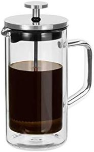 Avanti Capri Double Wall Borosilicate Glass Coffee Plunger, 350 ml / 2 Cup