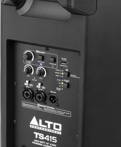 ALTO TS415 15" Powered PA Speaker – 2500W, Bluetooth, 3-Channel Mixer