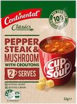 Continental Classics Pepper Steak & Mushroom Cup A Soup 52 g