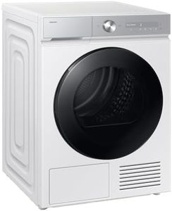 Samsung DV90DB8845GHU2 Wärmepumpentrockner DV8400D, 9 kg, EEK: A, AI Wäschetrockner mit Klartext-Display, AI Dry+, QuickDrive, SuperSpeed, Super Leise Programm, SmartThings-App, Weiß