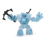 schleich Eldrador 70146 Creatures Mythical Ice Monster - Ice Monster with Magic Sword and Pickaxe, Posable Fantasy Action Figure, Highly Durable - Monster Toys for Boys and Girls Ages 7+