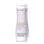 ATTITUDE Volume & Shine Hair Shampoo for Sensitive Dry Scalp, Made in Canada, EWG Verified, Soothing Oat & Chamomile & Soy Protein, For Thin Hair, Vegan and Plant-Based, 473 mL