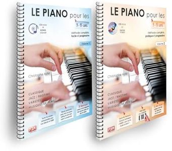 Offre DUO - LE PIANO pour les 9/15 Ans - Vol 1 + Vol 2