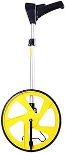 TOPWAY Digital Distance Measuring Wheel 9999.9m with Telescopic Handle 70-100cm, LCD Display and Storage Bag, for Measuring Road Land Trundle Wheel 311194