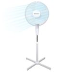 EPISENT 16-Inch Pedestal Fan | Electrical Cooling Fan | Adjustable Height, Oscillating & Manual Head Pivot | 3 Speed Options | Home, Office, Bedroom Use