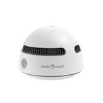 amiciSmart WiFi Smoke Detector with Photoelectric Sensor | SmartLife App Fire Alarm Sensor | 85dB Loud Alert | Battery Operated | 10-Year Life | Remote Monitoring & Test Function